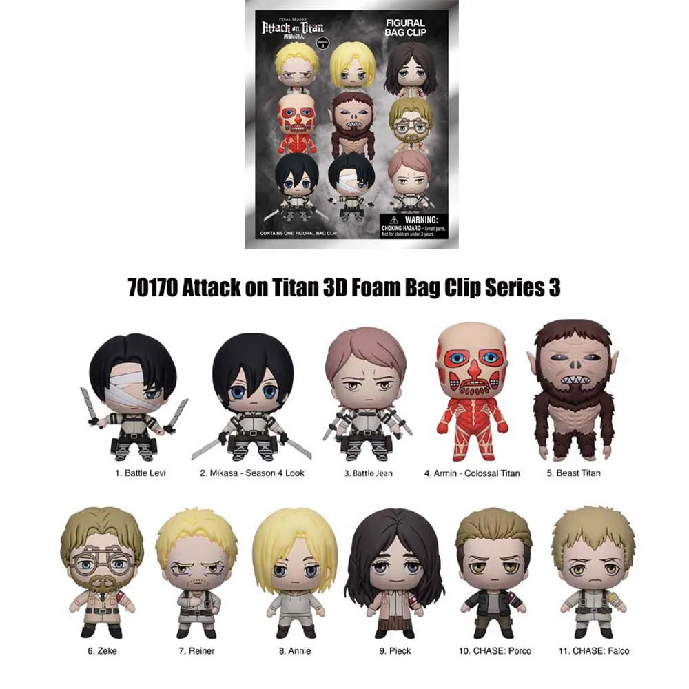 Attack on Titan PVC Toys