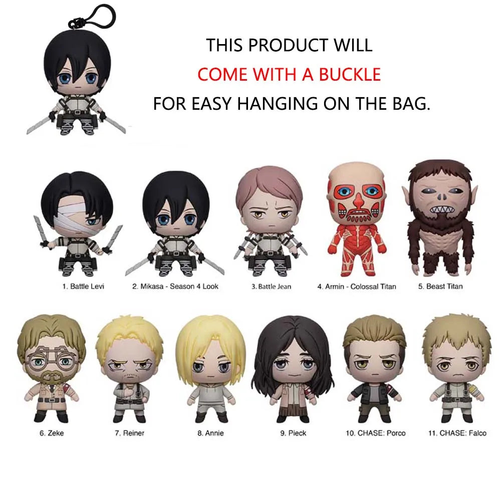 Attack on Titan PVC Toys
