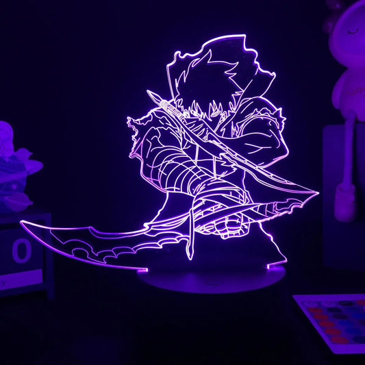 Solo Leveling Acrylic Led Light