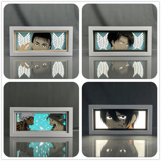 Attack on Titan LED Color Light Box