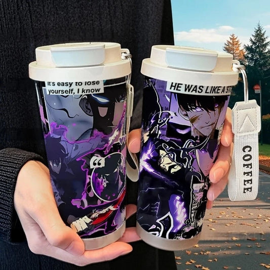 Solo Leveling Stainless Steel Coffee Mug
