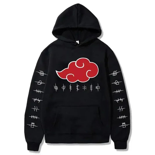 Akatsuki Cloud Printed Hoodies