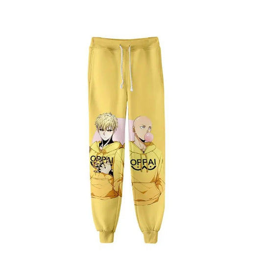 One Punch Man Oppai 3D Print Sweatpants