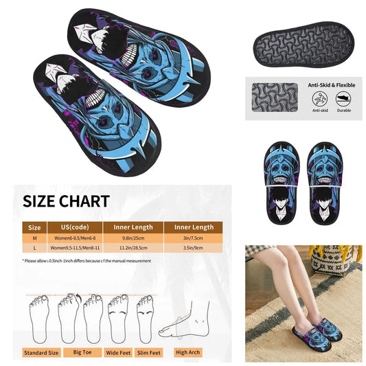 Solo Leveling Home Slippers