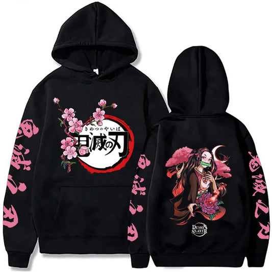 Demon Slayer Series Graphic Print Hoodies