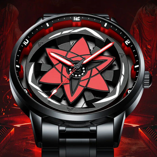 Eternal Mangekyo Sharingan 360 Rotation Men Watches