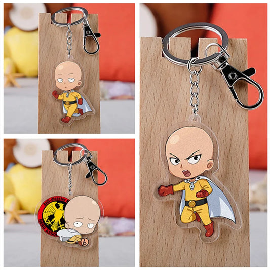 Saitama Acrylic Key Chain